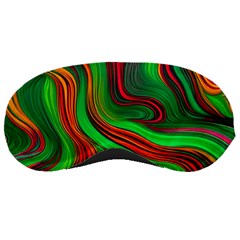 Background Green Red Sleeping Mask by Ravend