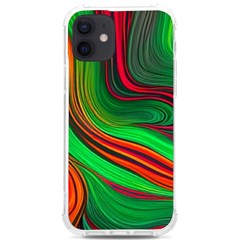 Background Green Red Iphone 12/12 Pro Tpu Uv Print Case by Ravend