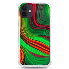 Background Green Red Iphone 12 Mini Tpu Uv Print Case	