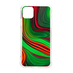 Background Green Red Iphone 11 Pro Max 6 5 Inch Tpu Uv Print Case by Ravend