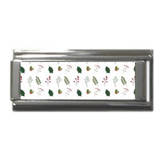 Leaves Mistletoe Plants Winter Superlink Italian Charm (9mm) by Ravend