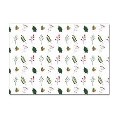 Leaves Mistletoe Plants Winter Sticker A4 (100 Pack) by Ravend