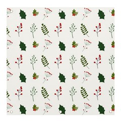 Leaves Mistletoe Plants Winter Banner And Sign 4  X 4  by Ravend