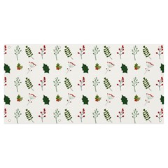 Leaves Mistletoe Plants Winter Banner And Sign 8  X 4  by Ravend