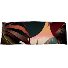 Ai Generated Leaves Foliage Plants Body Pillow Case Dakimakura (two Sides) by Ravend