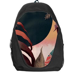 Ai Generated Leaves Foliage Plants Backpack Bag by Ravend