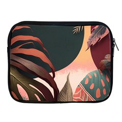 Ai Generated Leaves Foliage Plants Apple Ipad 2/3/4 Zipper Cases by Ravend