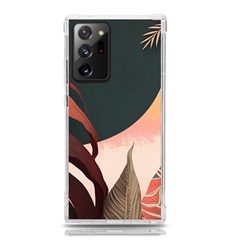 Ai Generated Leaves Foliage Plants Samsung Galaxy Note 20 Ultra Tpu Uv Case by Ravend