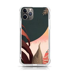 Ai Generated Leaves Foliage Plants Iphone 11 Pro 5 8 Inch Tpu Uv Print Case by Ravend