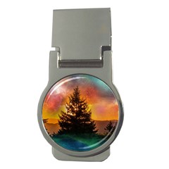 Tree Nature Landscape Fantasy Money Clips (round)  by Ravend