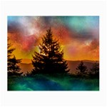 Tree Nature Landscape Fantasy Small Glasses Cloth Front