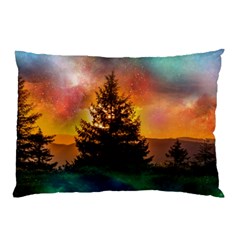 Tree Nature Landscape Fantasy Pillow Case by Ravend