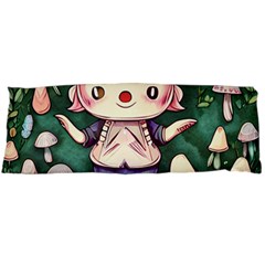 Toadstool Mushrooms Body Pillow Case (dakimakura) by GardenOfOphir