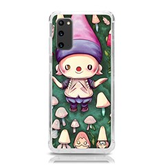 Toadstool Mushrooms Samsung Galaxy S20 6 2 Inch Tpu Uv Case by GardenOfOphir