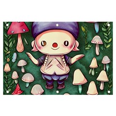 Toadstool Mushrooms Banner And Sign 6  X 4  by GardenOfOphir