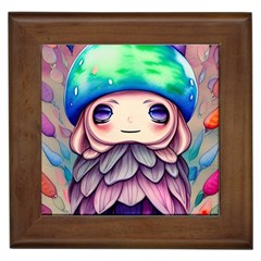 Conjuration Mushrooms Framed Tile