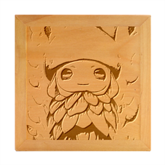 Conjuration Mushrooms Wood Photo Frame Cube