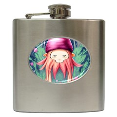 Toadstool Necromancy Mojo Hip Flask (6 Oz) by GardenOfOphir