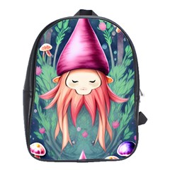 Toadstool Necromancy Mojo School Bag (large) by GardenOfOphir