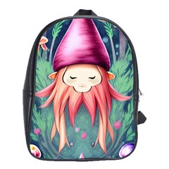 Toadstool Necromancy Mojo School Bag (xl) by GardenOfOphir