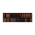 Books Bookshelf Bookcase Library Sticker Bumper (10 pack) Front