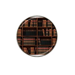 Books Bookshelf Bookcase Library Hat Clip Ball Marker (4 Pack) by Ravend