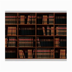 Books Bookshelf Bookcase Library Small Glasses Cloth by Ravend