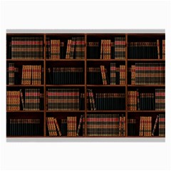 Books Bookshelf Bookcase Library Large Glasses Cloth by Ravend