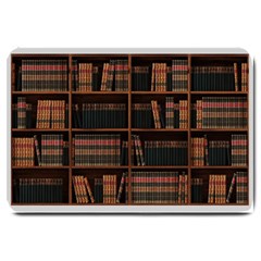 Books Bookshelf Bookcase Library Large Doormat by Ravend