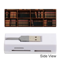 Books Bookshelf Bookcase Library Memory Card Reader (stick) by Ravend