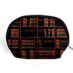 Books Bookshelf Bookcase Library Accessory Pouch (medium) by Ravend