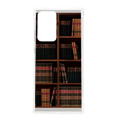 Books Bookshelf Bookcase Library Samsung Galaxy Note 20 Ultra Tpu Uv Case by Ravend