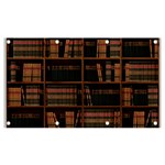 Books Bookshelf Bookcase Library Banner and Sign 7  x 4  Front