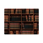 Books Bookshelf Bookcase Library One Side Premium Plush Fleece Blanket (Mini) 35 x27  Blanket Front