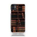 Books Bookshelf Bookcase Library iPhone 11 TPU UV Print Case Front