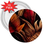 Ai Generated Leaves Tropical Palm 3  Buttons (10 pack)  Front