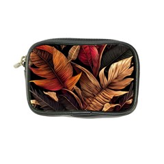 Ai Generated Leaves Tropical Palm Coin Purse by Ravend