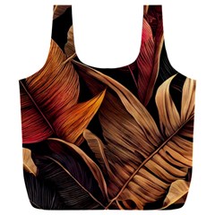 Ai Generated Leaves Tropical Palm Full Print Recycle Bag (xxxl) by Ravend