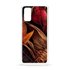 Ai Generated Leaves Tropical Palm Samsung Galaxy S20 6 2 Inch Tpu Uv Case by Ravend