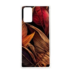 Ai Generated Leaves Tropical Palm Samsung Galaxy Note 20 Tpu Uv Case by Ravend