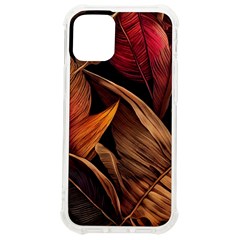 Ai Generated Leaves Tropical Palm Iphone 12 Mini Tpu Uv Print Case	 by Ravend