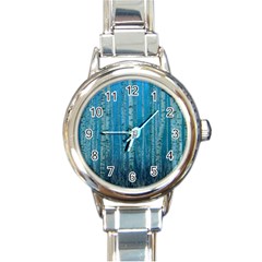 Forest Birch Nature Autumn Masuria Round Italian Charm Watch by Ravend