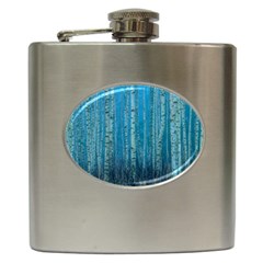 Forest Birch Nature Autumn Masuria Hip Flask (6 Oz) by Ravend