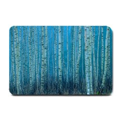 Forest Birch Nature Autumn Masuria Small Doormat by Ravend