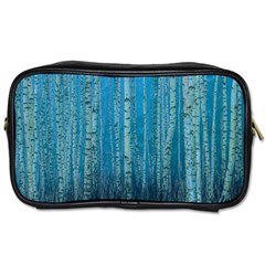 Forest Birch Nature Autumn Masuria Toiletries Bag (two Sides) by Ravend