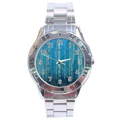 Forest Birch Nature Autumn Masuria Stainless Steel Analogue Watch by Ravend