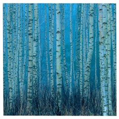 Forest Birch Nature Autumn Masuria Wooden Puzzle Square by Ravend