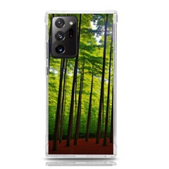 Green Forest Jungle Trees Nature Sunny Samsung Galaxy Note 20 Ultra Tpu Uv Case by Ravend