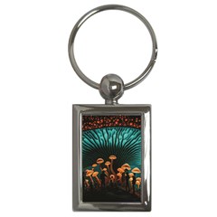 Mushroom Giant Explore 3d Key Chain (rectangle) by Ravend