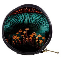 Mushroom Giant Explore 3d Mini Makeup Bag by Ravend